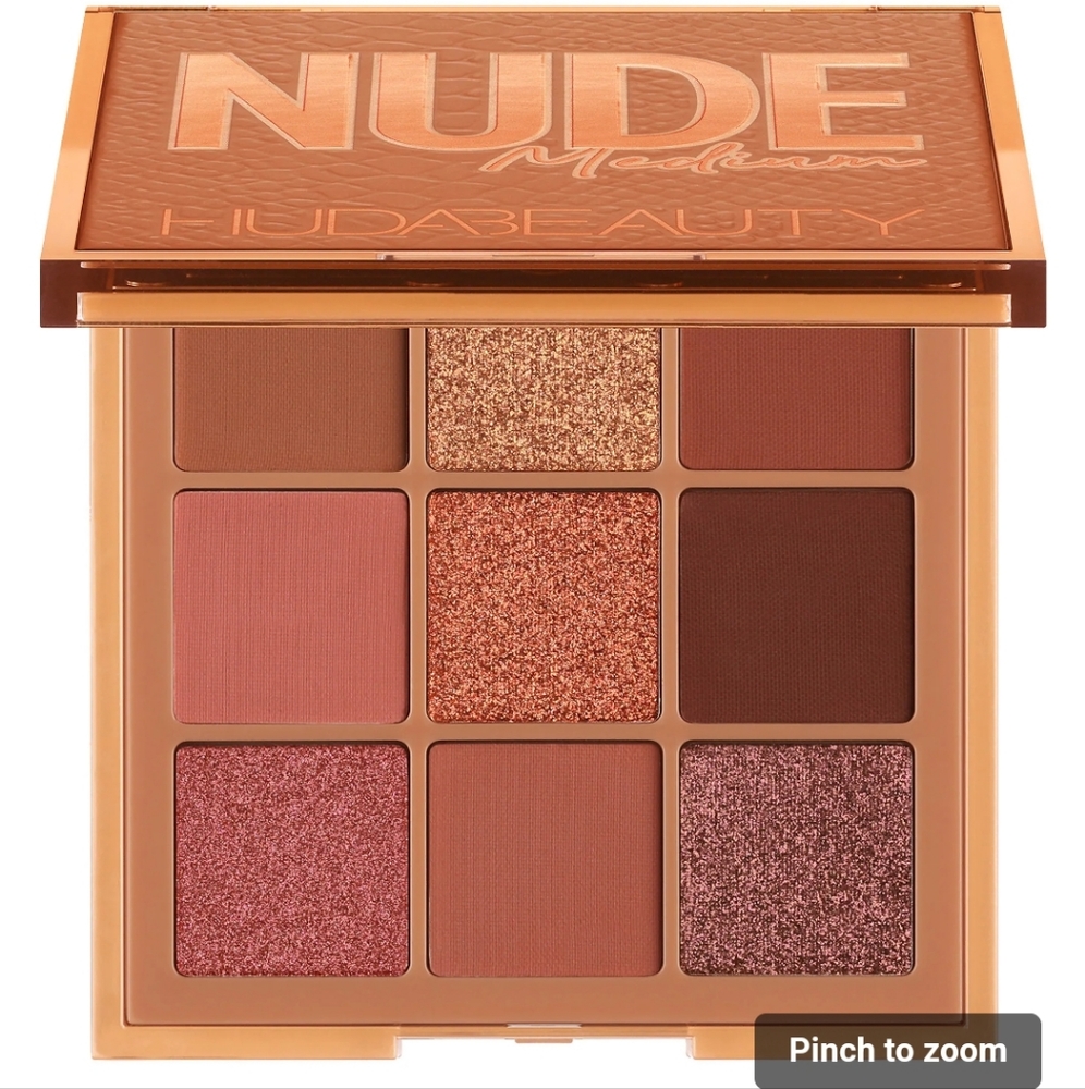 BNIB- Huda beauty Nude Medium Obsession Eyeshadow Palette